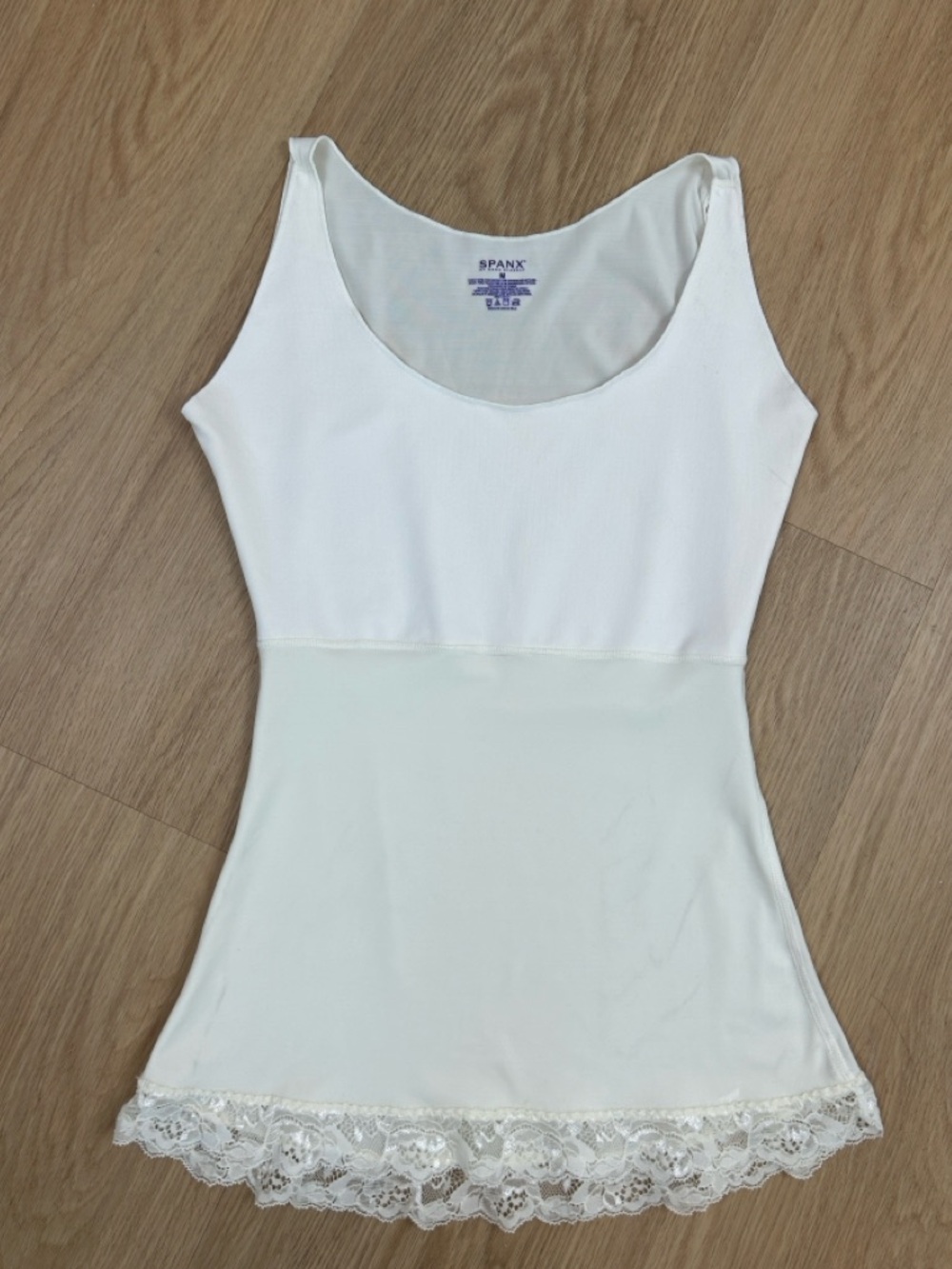 Spanx 177 Shaper Camisole w Lace Trim M